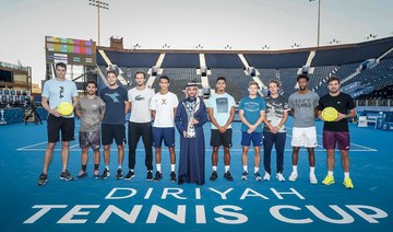 Tennis champs excited to make history at Diriyah Tennis Cup