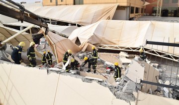 2 killed as walls of Saudi Arabia’s Almaarefa University collapse in Riyadh