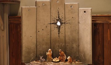 Scar of Bethlehem: Banksy unveils dark nativity in Israeli-occupied West Bank