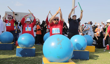 Special needs children step up to the starting line in Jeddah