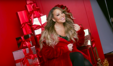 Mariah Carey wears Dubai-based designer for Christmas song remake