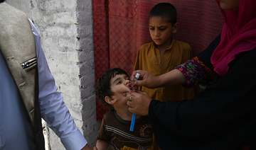Polio vaccine edict for Pakistani, Afghan visitors to Saudi Arabia