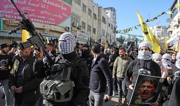 Palestinian Fatah marks 55 years with West Bank marches