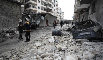 Regime airstrikes kill nine in northwest Syria, says monitor