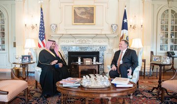 Saudi Arabia’s Prince Khalid bin Salman meets with Pompeo, defense chief Esper