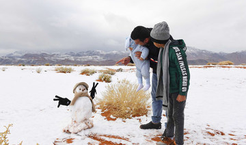 Saudi Arabia’s Tabuk snowfall revives tourism in region