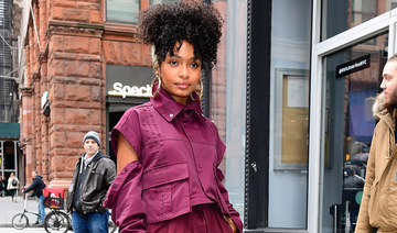Yara Shahidi steps out in yet-to-drop Beyonce design 