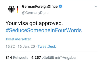 German foreign ministry backtracks after sense of humor failure in trending tweet gaffe