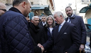 Prince Charles calls for ‘freedom, justice, equality’ for Palestinians during Bethlehem visit