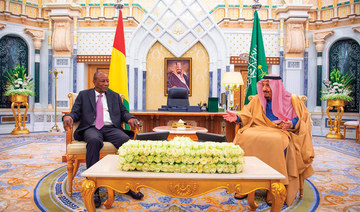 King Salman receives Guinea president