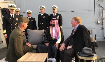 Saudi Arabia and US reenact Roosevelt meeting with King Abdul Aziz 