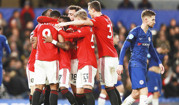 Man United beats Chelsea 2-0, throws open race for Champions League spots