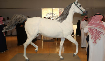 Diriyah sculpture brings historic Saudi horse to life