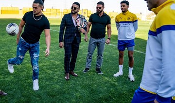 WWE superstars meet Saudi’s Al-Nassr players before Riyadh Super ShowDown