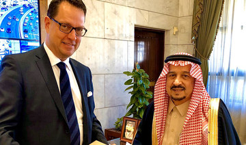Swedish envoy praises Riyadh governor for major events