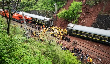 One dead, 127 hurt in China passenger train derailment