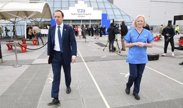 Britain's Prince Charles opens new 4,000-bed coronavirus field hospital in London