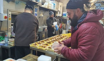 Palestinian restaurant feeding London’s ‘frontline soldiers’ battling virus