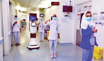 Saudi hospital uses robot medic to treat virus patients