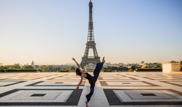 Syrian dancer takes a spookily empty Paris as her canvas