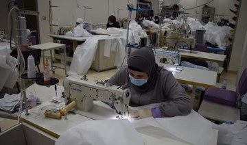 A sewing workshop churns out life-saving suits in coronavirus-stricken Lebanon