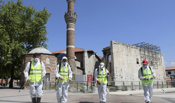 Turkey reopens some mosques amid coronavirus infection slowdown