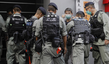 Hong Kong police make first arrest made under new security law