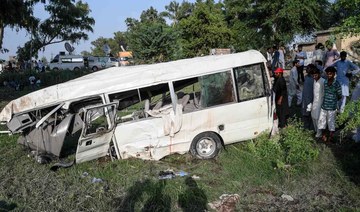 Train hits bus carrying Sikh pilgrims in Pakistan: 22 dead