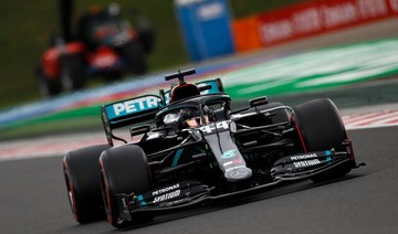 Lewis Hamilton breaks records as Mercedes lock out front row for Hungarian Grand Prix