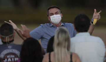 Brazil’s Bolsonaro says he tested negative for coronavirus