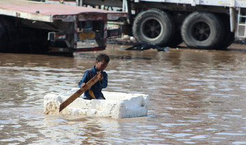 Yemen flooding kills 14, washes away houses