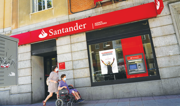 Spain’s Santander books record $13bn net loss