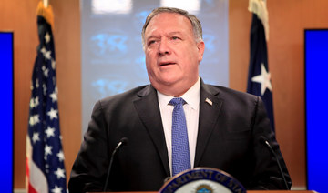 Pompeo says US to call UN vote on Iran arms embargo extension