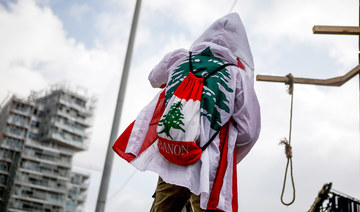 Angry Lebanese set up mock gallows amid calls for ‘revenge’ over blast