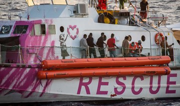 UN urges EU to let migrants saved by Banksy rescue boat disembark