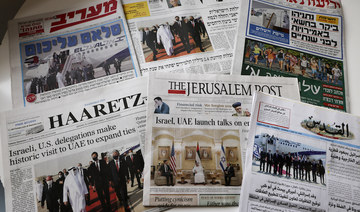 Israeli journalists speak of ‘historic trip’ to Abu Dhabi