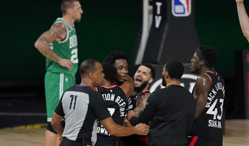 NBA champion Raptors keep title hopes alive with Anunoby buzzer-beater against Celtics