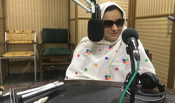Blindness is no barrier for this female Pakistani radio jockey