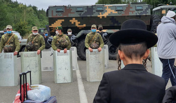 Hundreds of Hasidic Jews held up at Ukraine border over coronavirus
