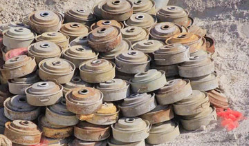Saudi project clears 1,250 more mines in Yemen
