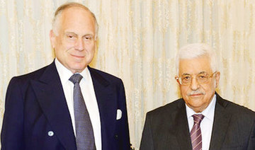 Ron Lauder meets with Abbas ahead of Palestinian, US elections 