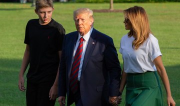 Trump son Barron contracted Covid-19, now negative: first lady Melania