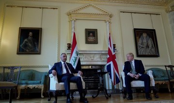 Iraq PM in talks with UK's Boris Johnson on security, political reforms 