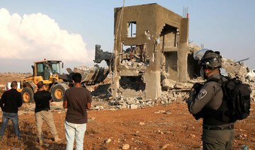 Israeli army destroys Palestinian village in Jordan Valley