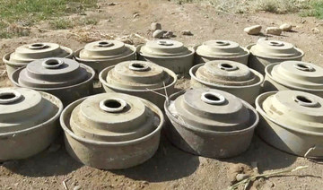 Saudi project clears 1,391 more mines in Yemen