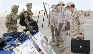 Saudi armed forces participate in the joint exercise ‘Saif Al-Arab 2020’ in Egypt