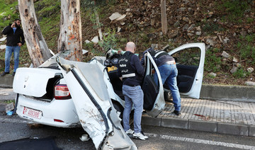 Five Lebanese prisoners killed in road crash after prison break-out
