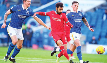 Liverpool frustrated by VAR as Brighton snatch late equalizer