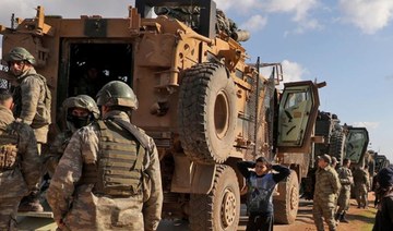 Turkey recently began evacuating its observation post at Al-Eis in northern Syria following prolonged attacks in the region by Russian-backed regime forces. (AFP/File Photo)