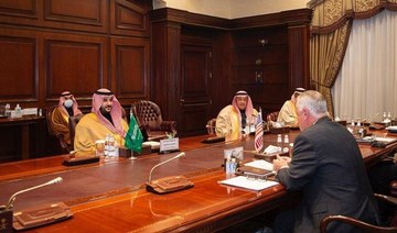 Prince Khalid bin Salman meets US defense department official